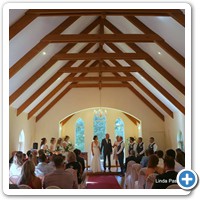 Lovely Wedding in the Cedar Creek Estate Chapel.